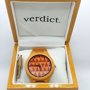 VERDICT WOODEN WATCH